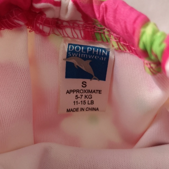Set of Three New w/out Tags Girls Swimming Bottoms 5-7kgs Bambino Mio & Dolphin - Picture 8 of 8